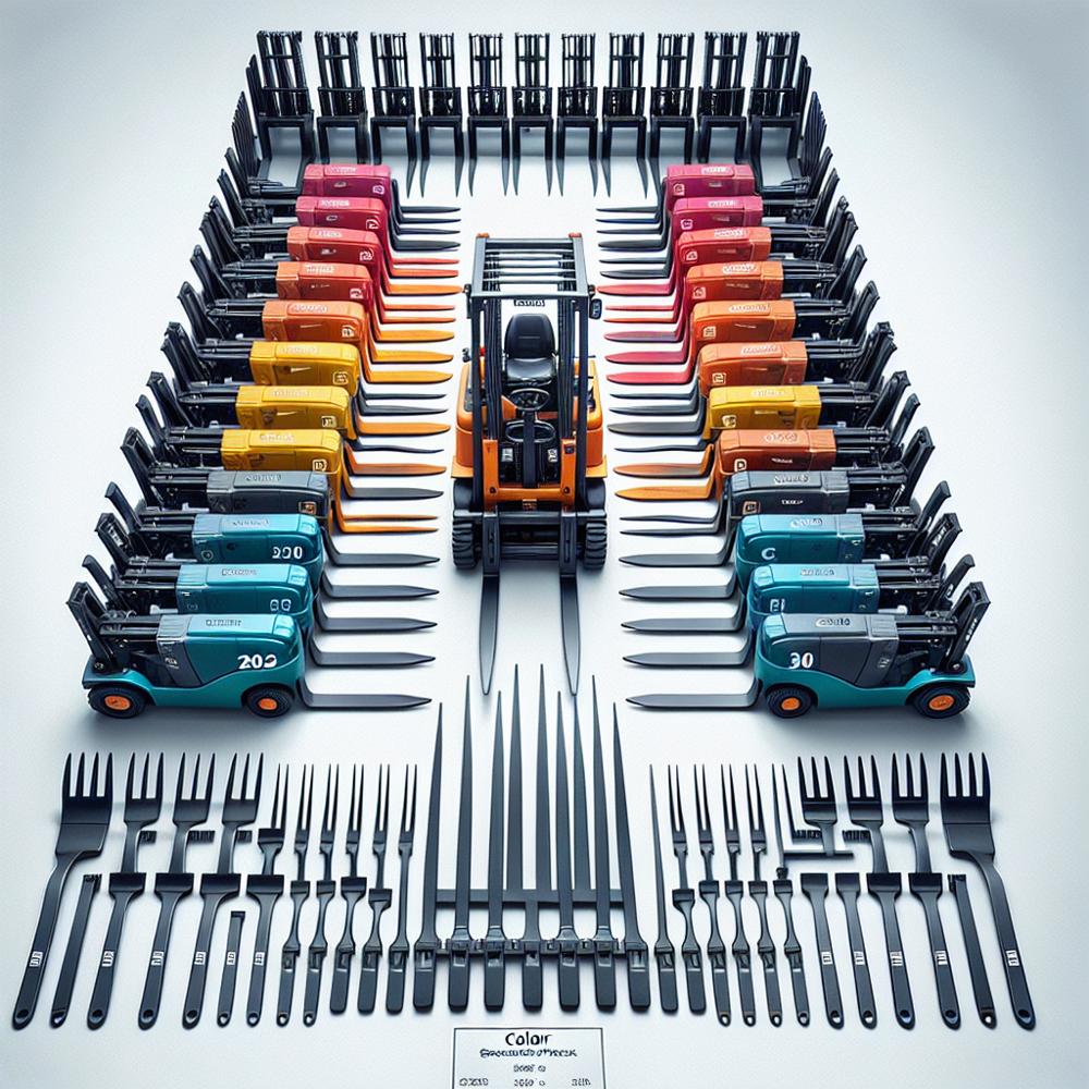 Forklift forks 